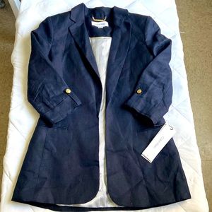 NWT size 2 Calvin Klein Black Jacket suit